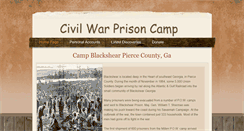 Desktop Screenshot of civilwarblackshearga.com